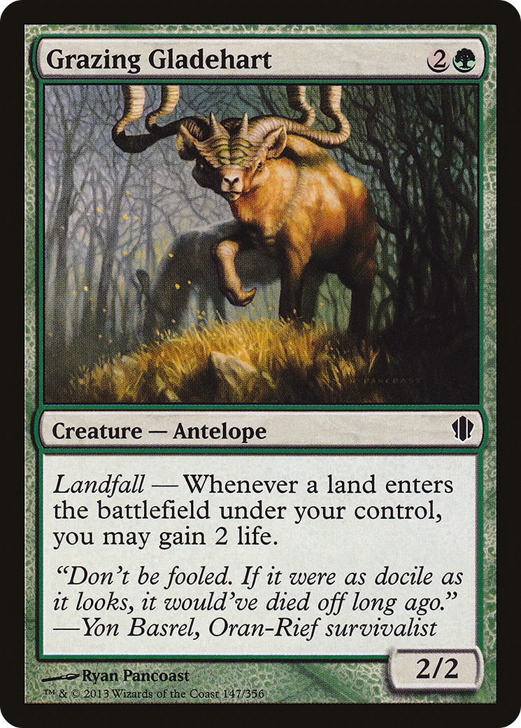 Grazing Gladehart (C13-147)