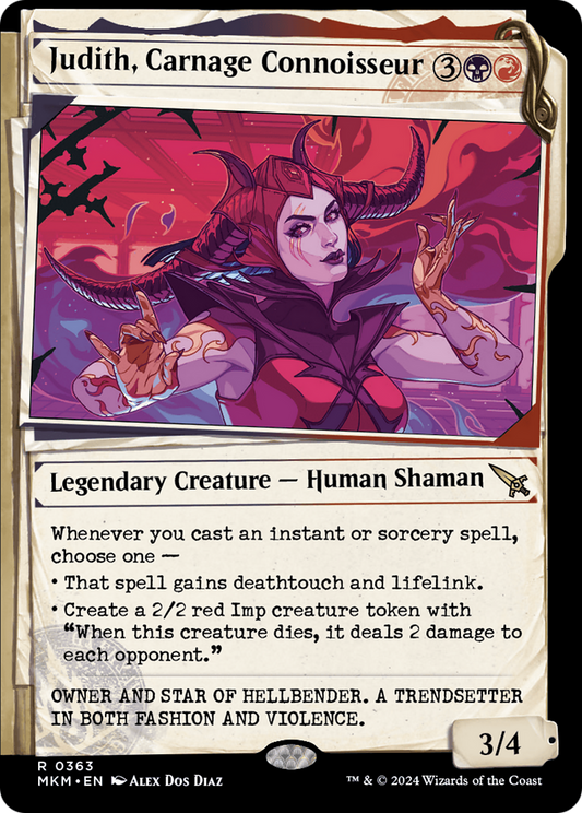 Judith, Carnage Connoisseur (MKM-363) (Showcase)