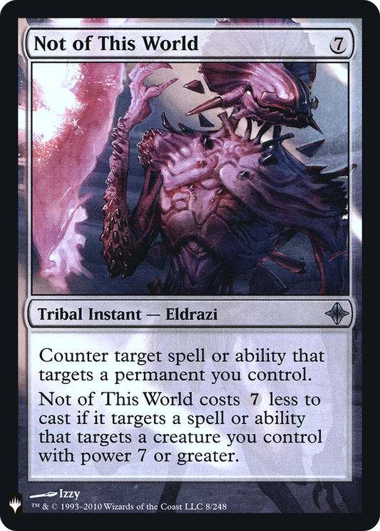Not of This World (LIST-ROE-8) (Foil)