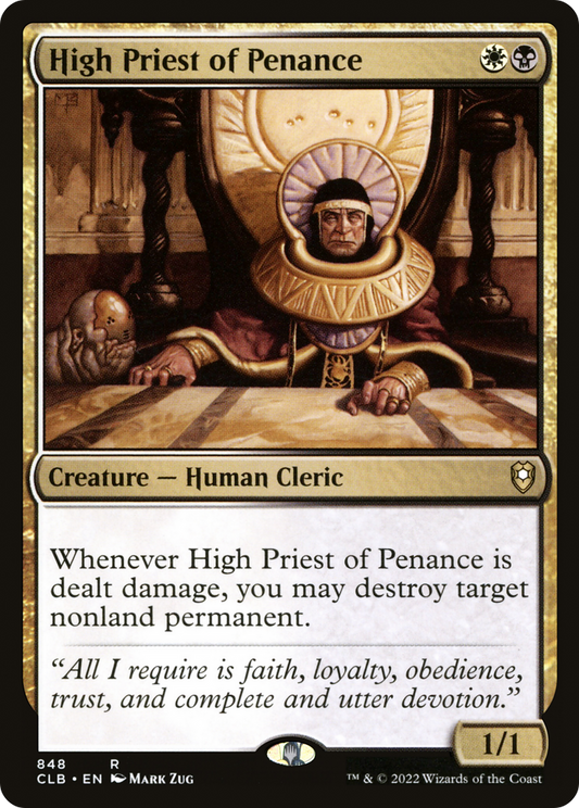High Priest of Penance (CLB-848)