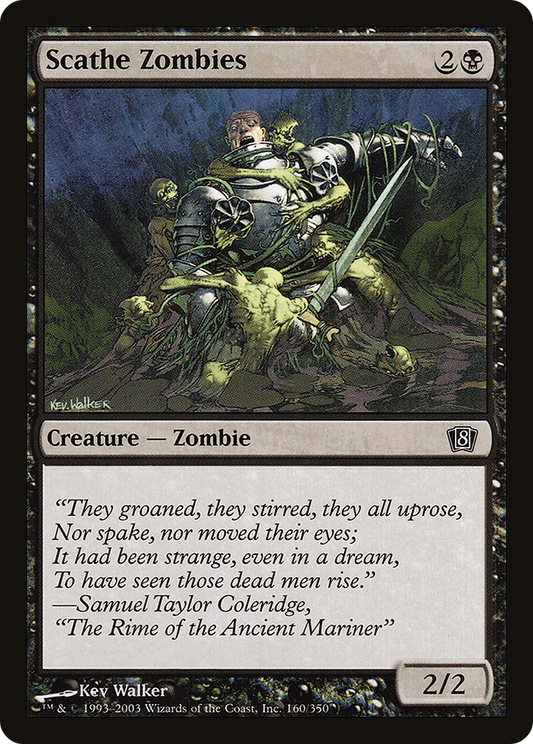 Scathe Zombies (8ED-160★) (Foil)