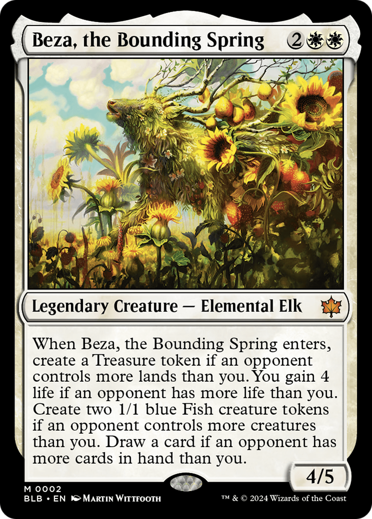 Beza, the Bounding Spring (BLB-002) (Foil)