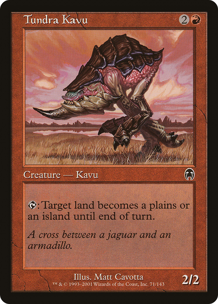 Tundra Kavu (APC-071) (Foil)