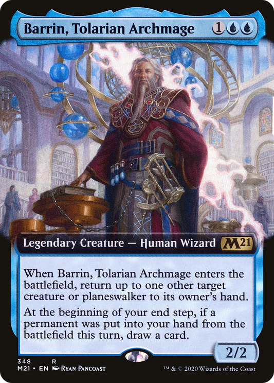 Barrin, Tolarian Archmage (M21-348) (Extended Art)