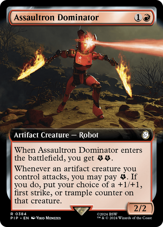Assaultron Dominator (PIP-384) (Extended Art)