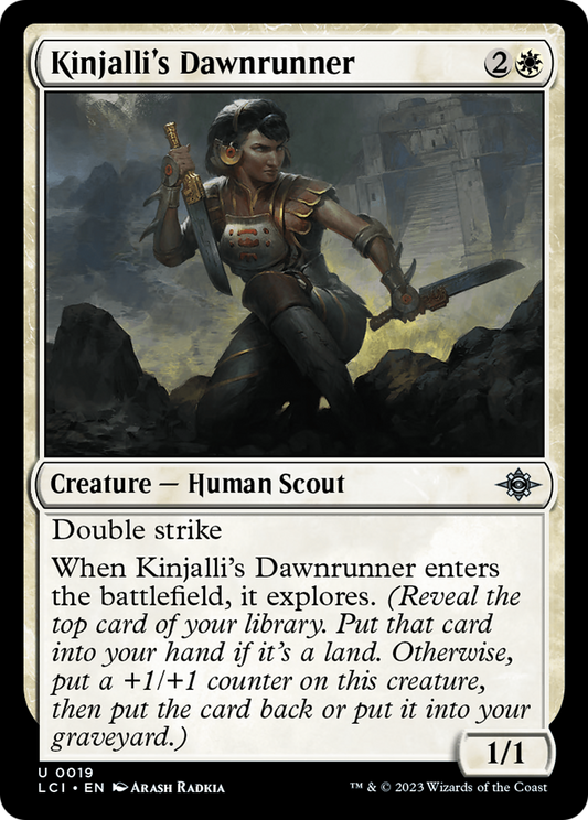 Kinjalli's Dawnrunner (LCI-019) (Foil)