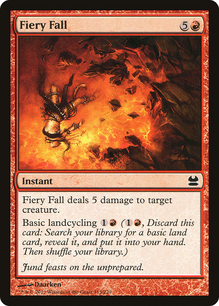Fiery Fall (MMA-113)
