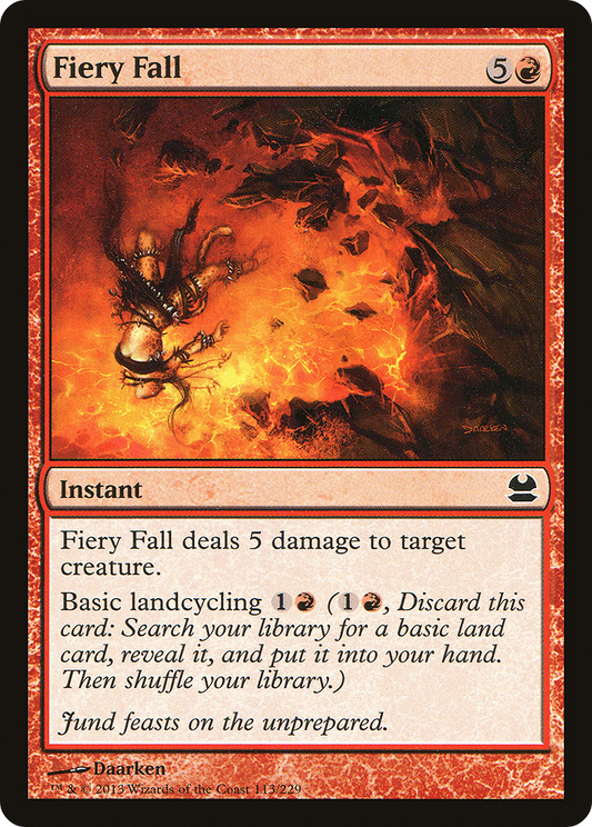Fiery Fall (MMA-113)