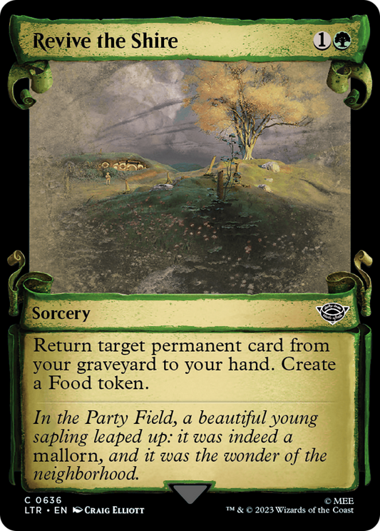 Revive the Shire (LTR-636) (Showcase) (Scroll)