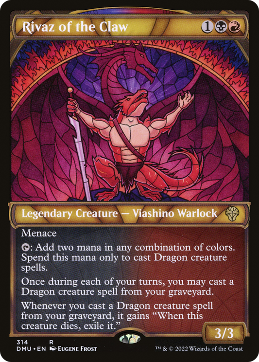 Rivaz of the Claw (DMU-314) (Showcase) (Foil)