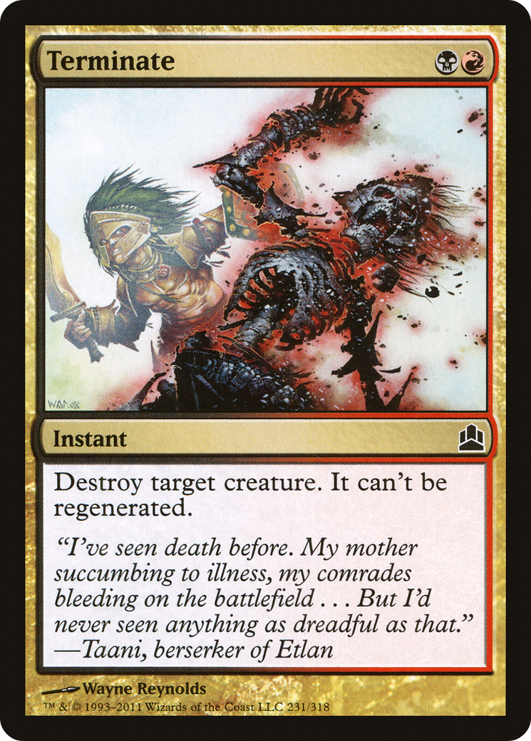Terminate (CMD-231)
