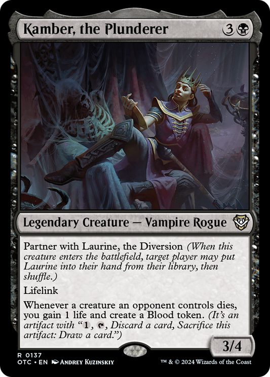 Kamber, the Plunderer (OTC-137)