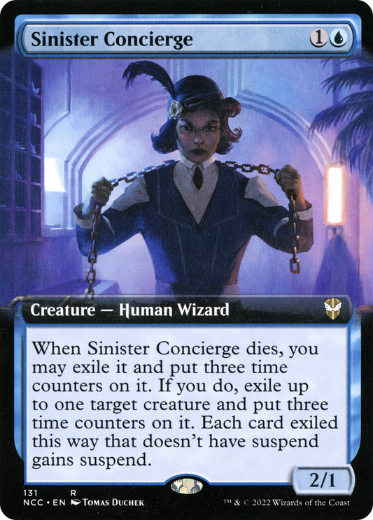 Sinister Concierge (NCC-131) (Extended Art)