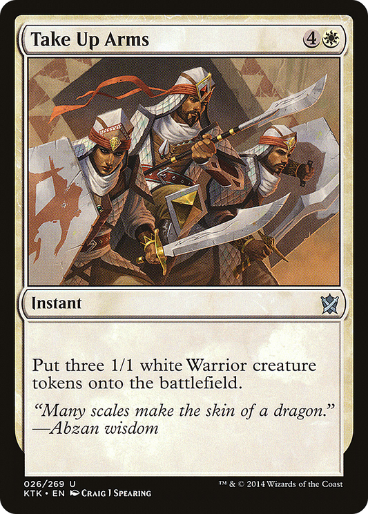 Take Up Arms (KTK-026) (Foil)