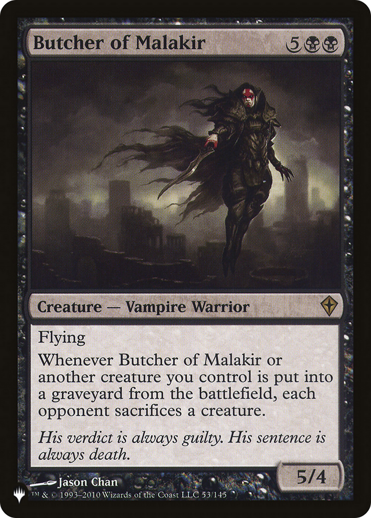 Butcher of Malakir (LIST-WWK-53)