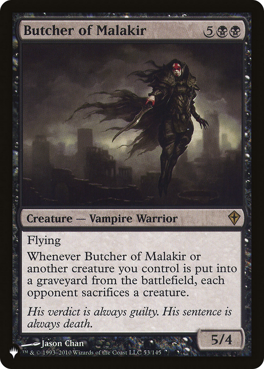 Butcher of Malakir (LIST-WWK-53)