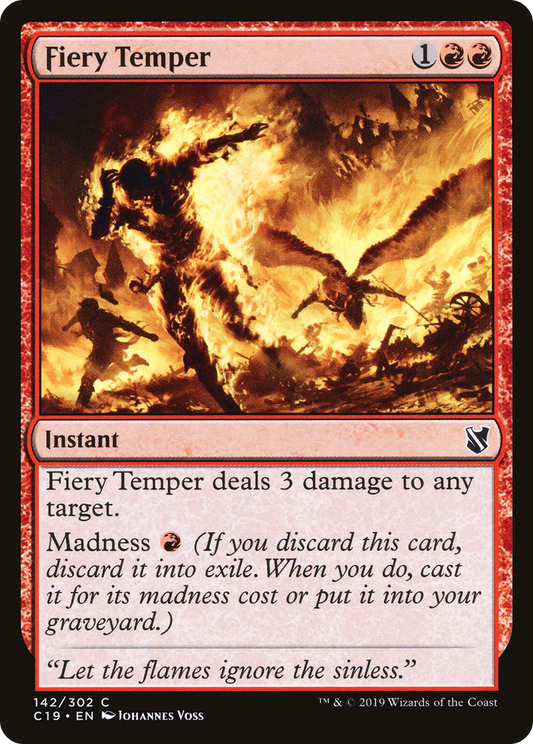 Fiery Temper (C19-142)