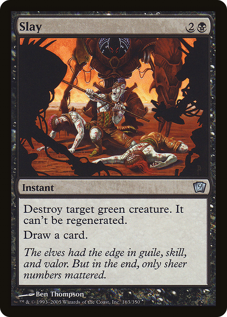 Slay (9ED-163★) (Foil)