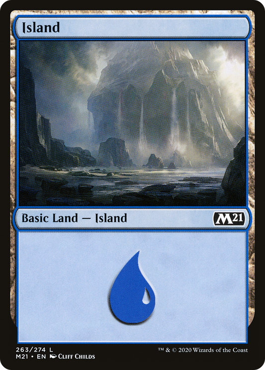 Island (M21-263) (Foil)