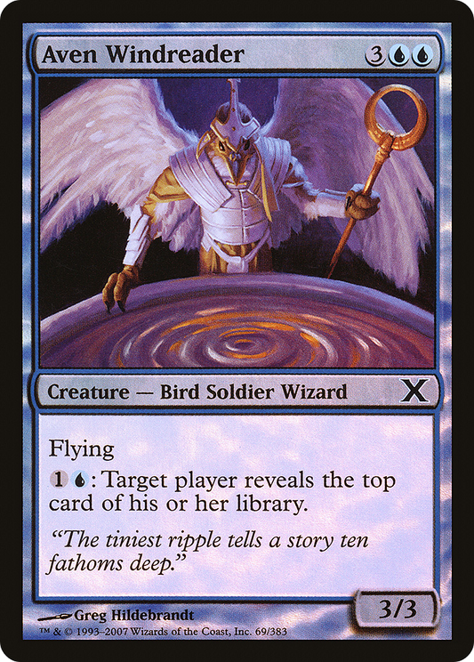 Aven Windreader (10E-69★) (Foil)