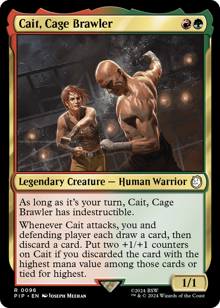 Cait, Cage Brawler (PIP-096)