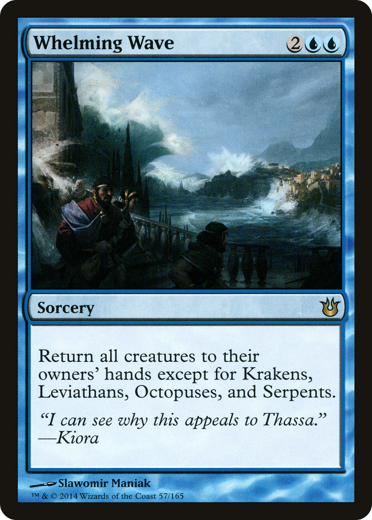 Whelming Wave (BNG-057) (Foil)
