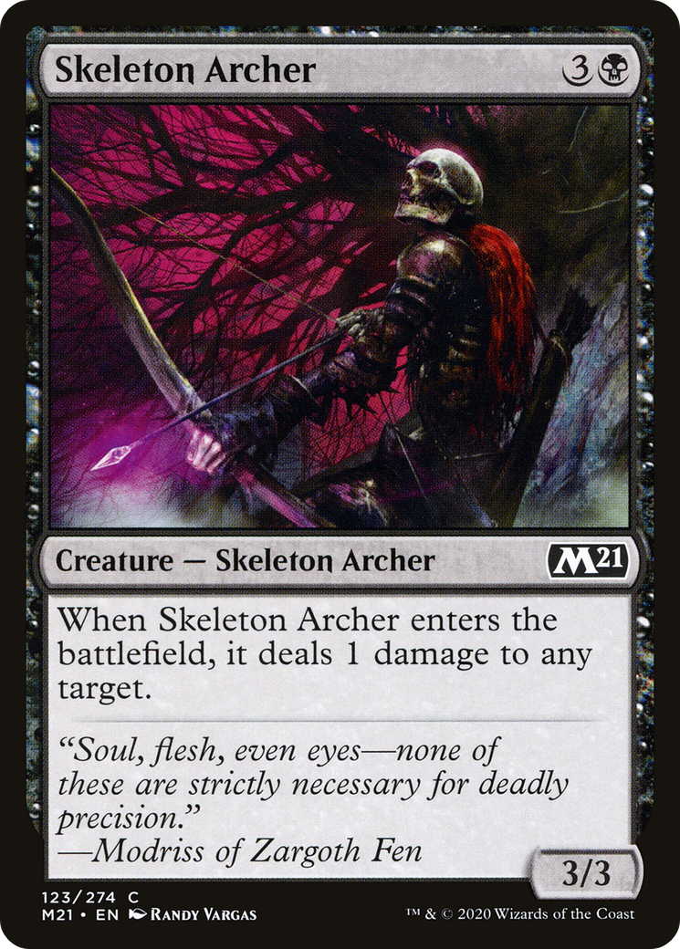Skeleton Archer (M21-123) (Foil)