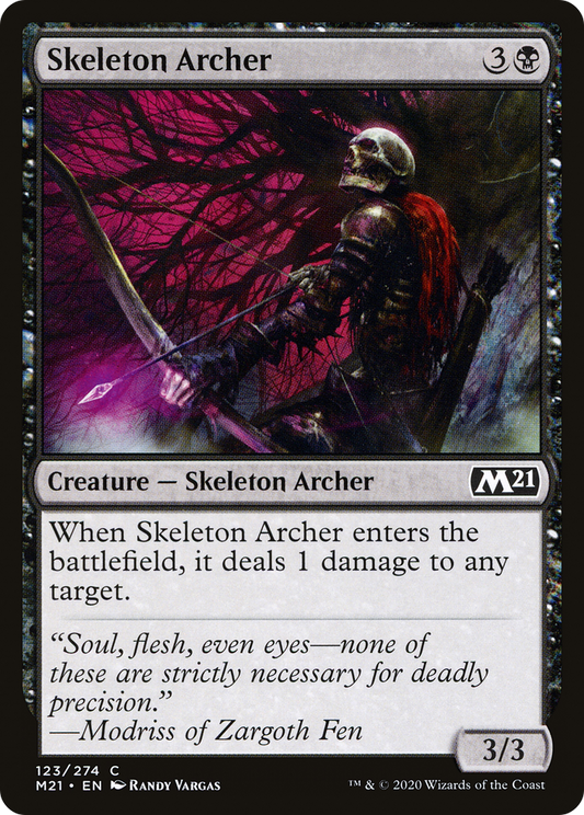 Skeleton Archer (M21-123) (Foil)