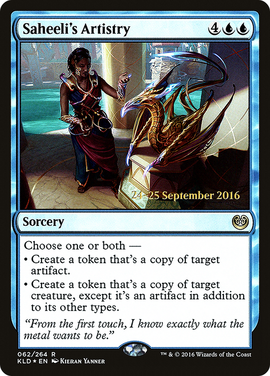 Saheeli's Artistry (PRE-62S) (Foil)