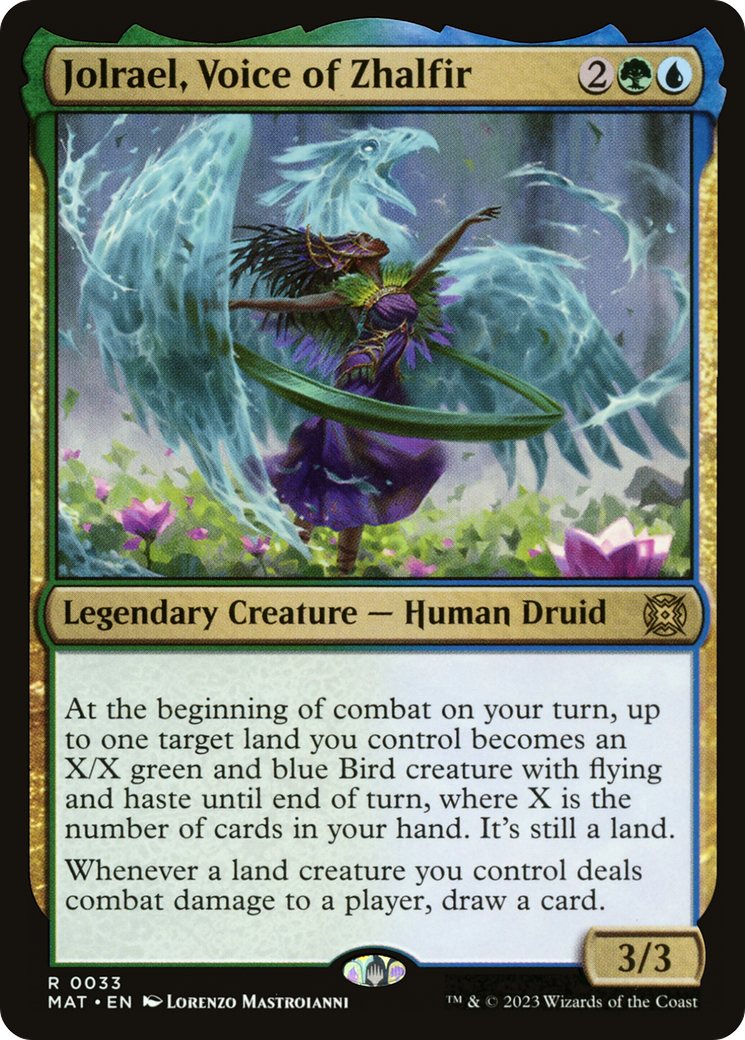 Jolrael, Voice of Zhalfir (MAT-033) (Foil)