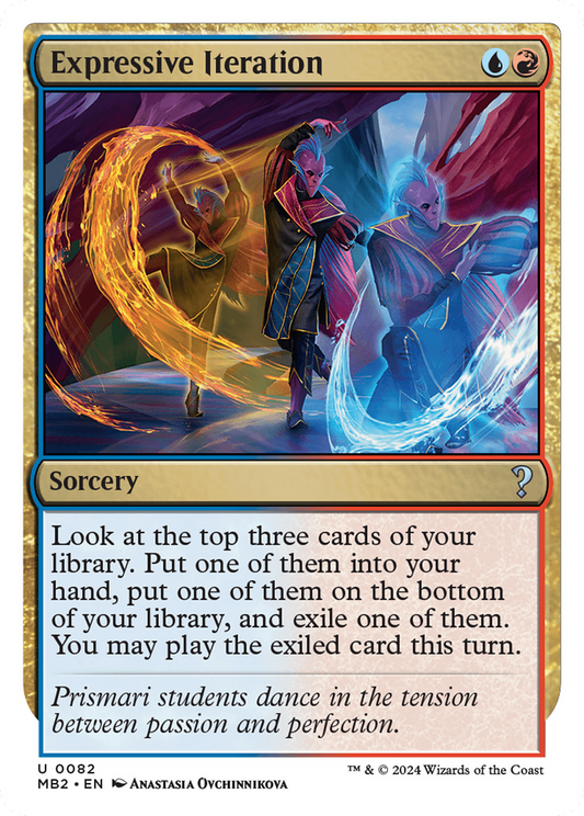 Expressive Iteration (MB2-082)