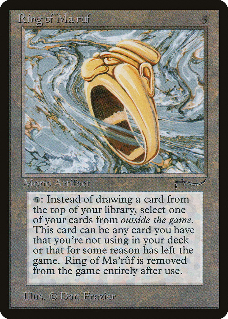 Ring of Ma'rûf (ARN-068)