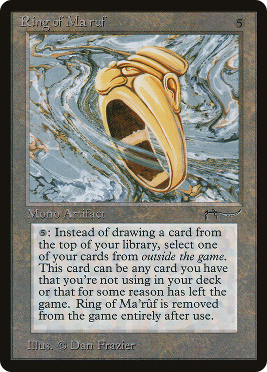 Ring of Ma'rûf (ARN-068)