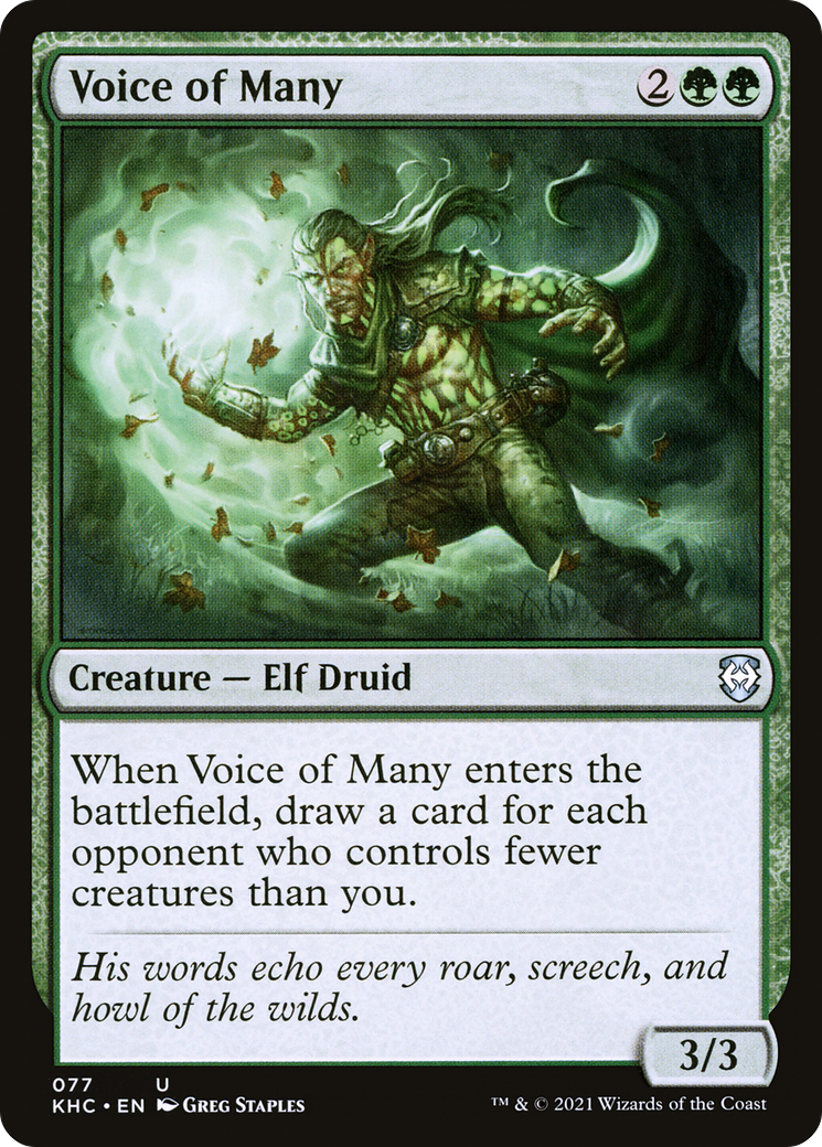 Voice of Many (KHC-077)