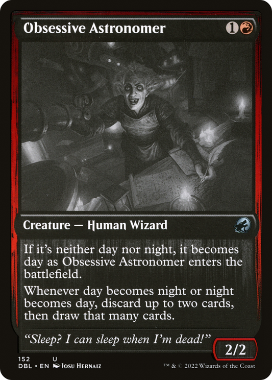 Obsessive Astronomer (DBL-152) (Foil)