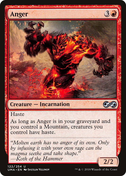 Anger (UMA-122) (Foil)