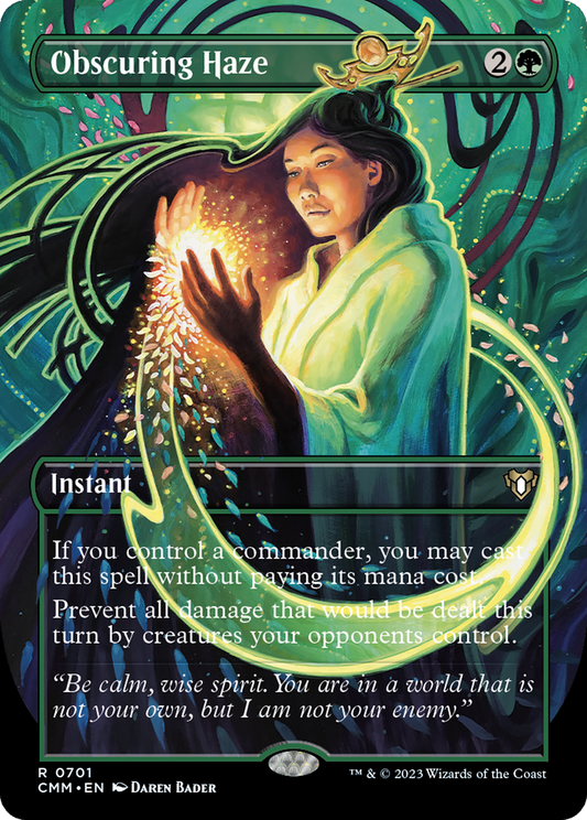 Obscuring Haze (CMM-701) (Borderless) (Foil)