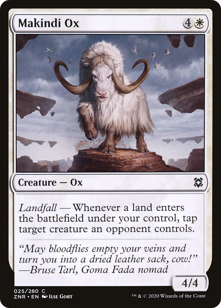 Makindi Ox (ZNR-025) (Foil)