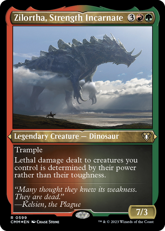 Zilortha, Strength Incarnate (CMM-599) (Etched Foil)