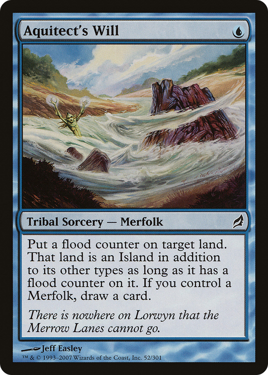 Aquitect's Will (LRW-052) (Foil)