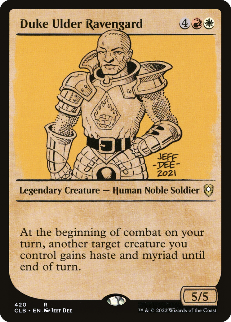 Duke Ulder Ravengard (CLB-420) (Showcase) (Foil)