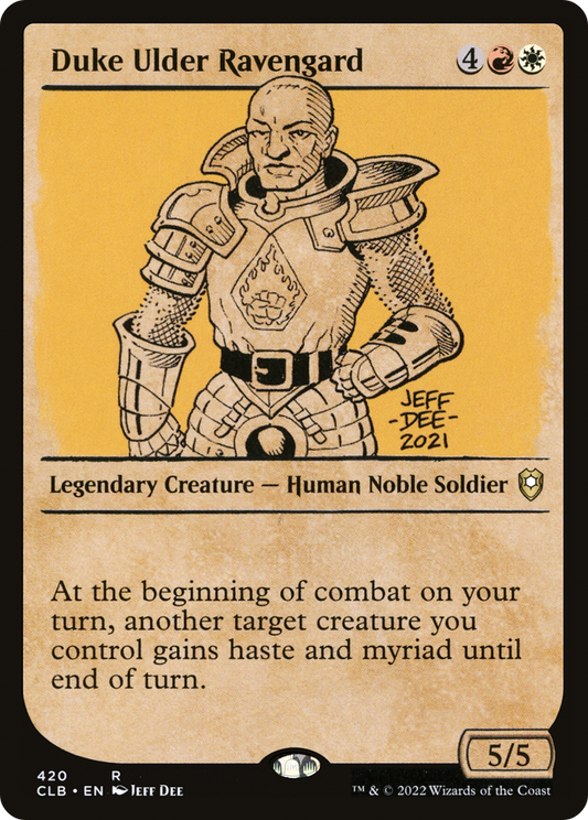 Duke Ulder Ravengard (CLB-420) (Showcase) (Foil)