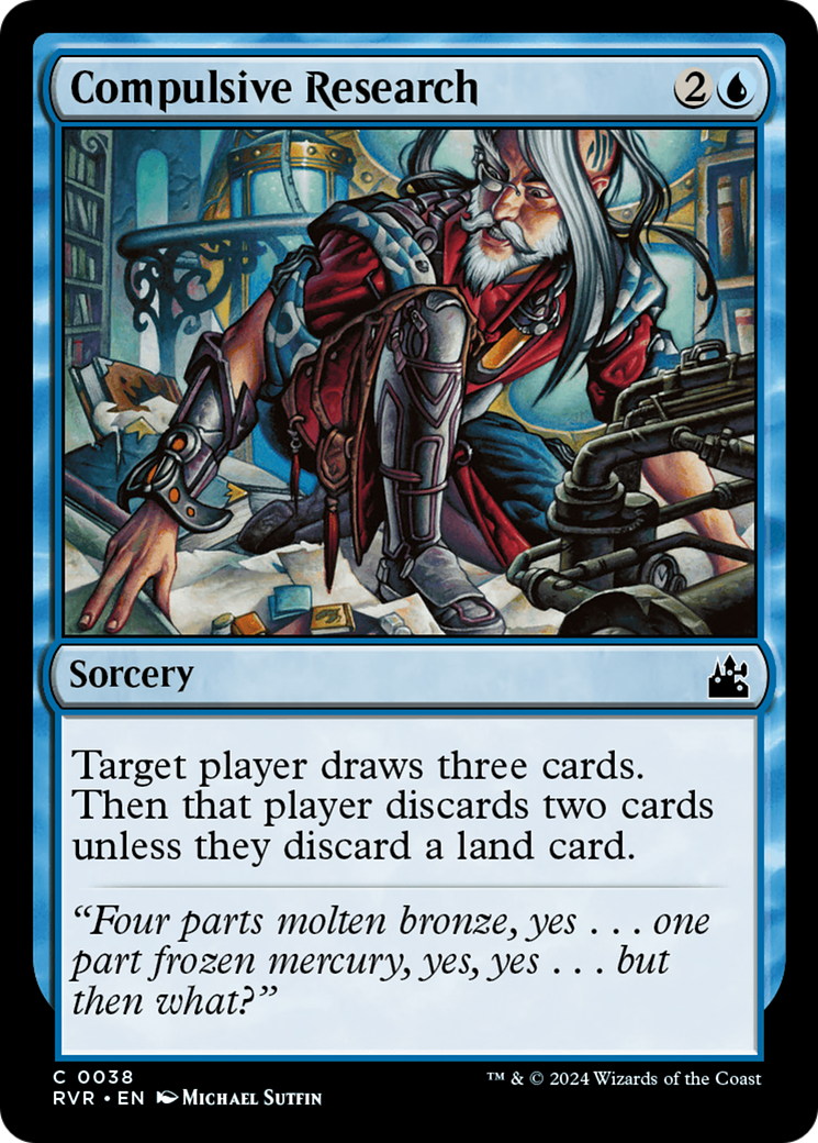 Compulsive Research (RVR-038) (Foil)