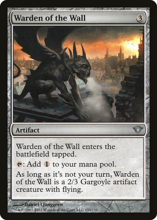 Warden of the Wall (DKA-153) (Foil)