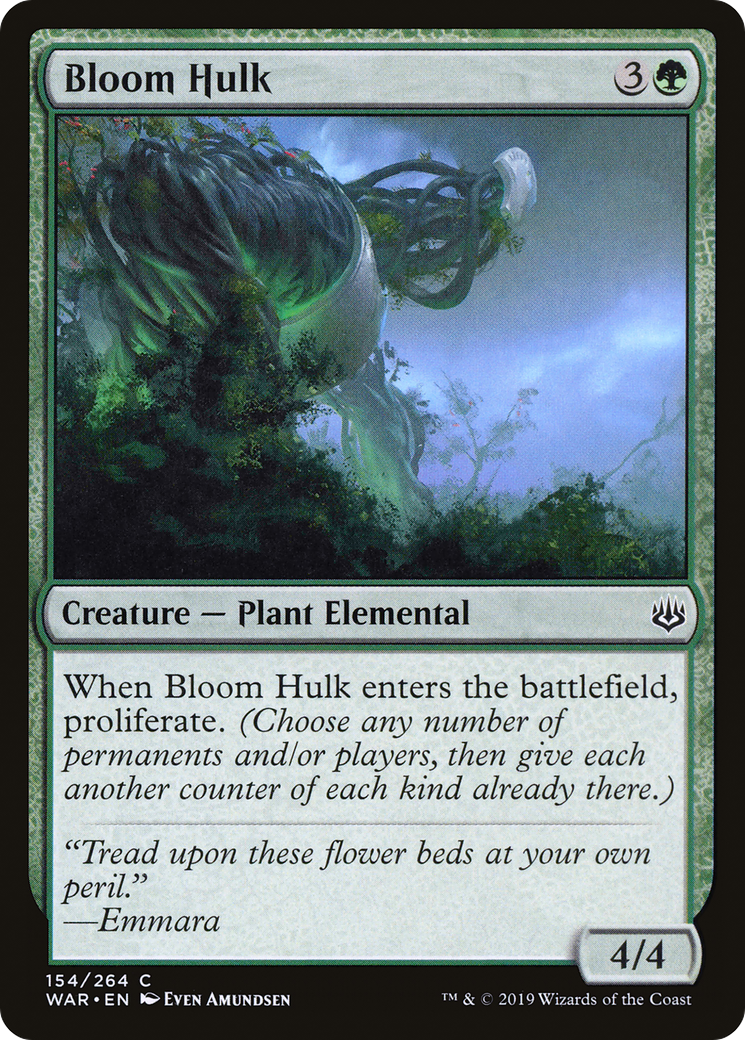 Bloom Hulk (WAR-154) (Foil)