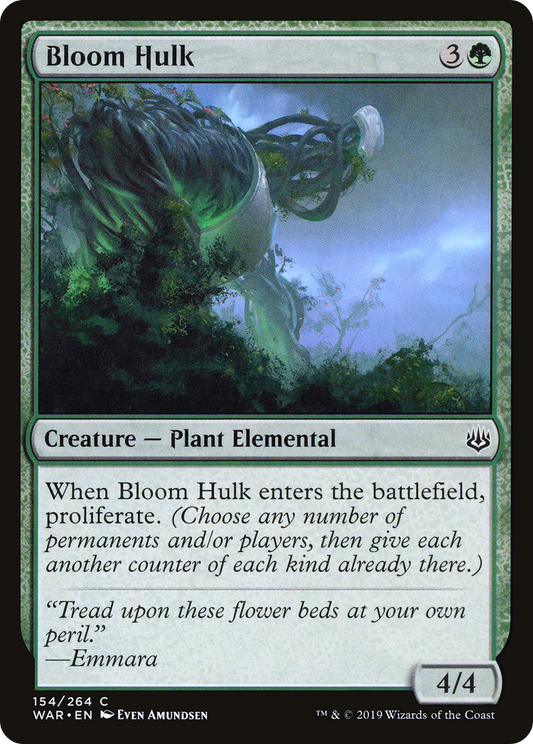 Bloom Hulk (WAR-154) (Foil)