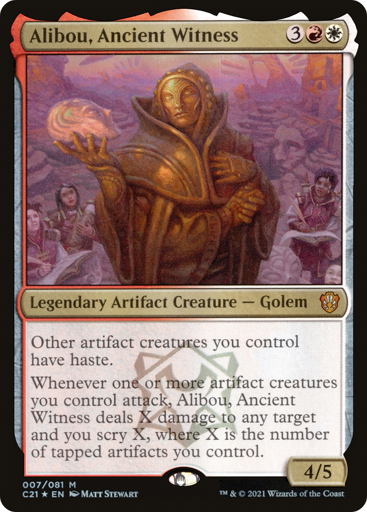 Alibou, Ancient Witness (C21-007) (Foil)
