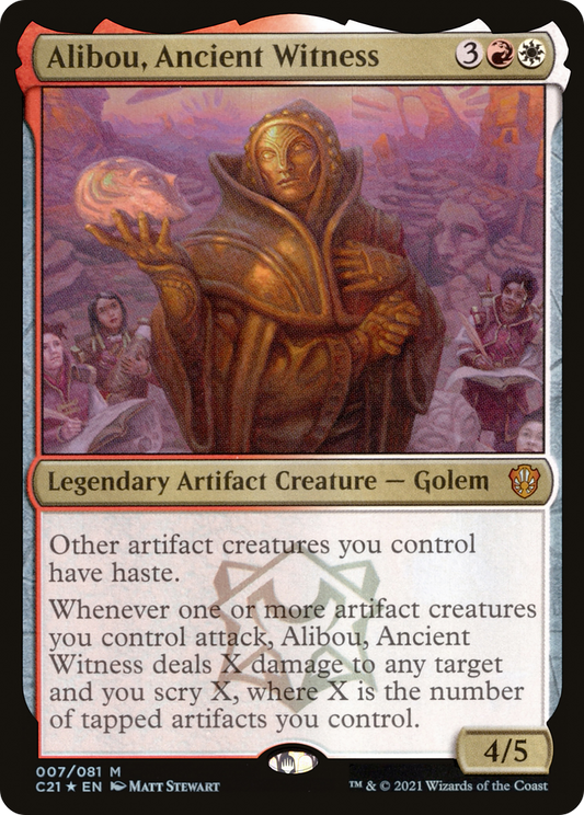 Alibou, Ancient Witness (C21-007) (Foil)
