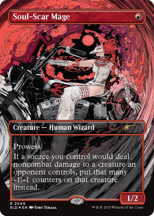 Soul-Scar Mage (SLD-2044) (Borderless) (Raised Foil)