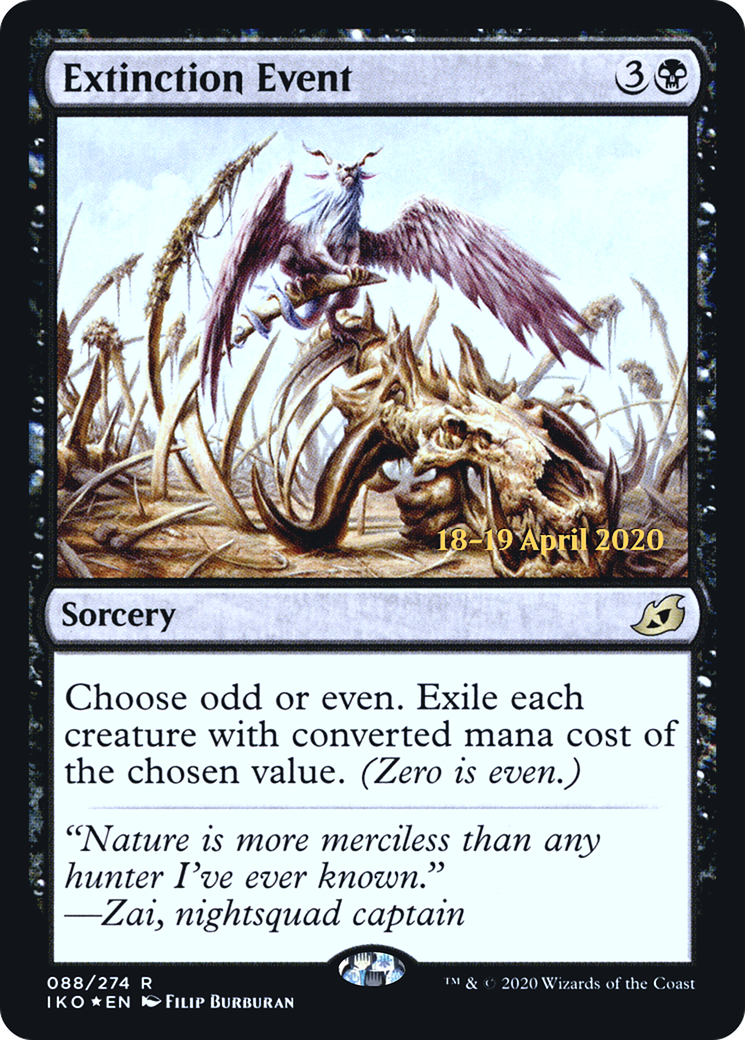 Extinction Event (PRE-88S) (Foil)